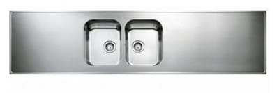 Juvel Atlantic Wash Table steel - 2200mm, 600mm
