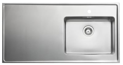 Juvel Qube Wash Table steel - 1200mm, 600mm