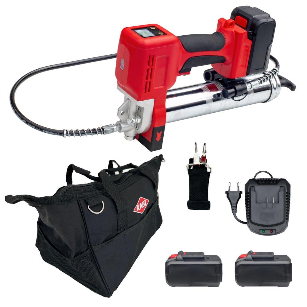 Kabi KF732 Cordless grease gun - 21V, 4AH, 2PCS
