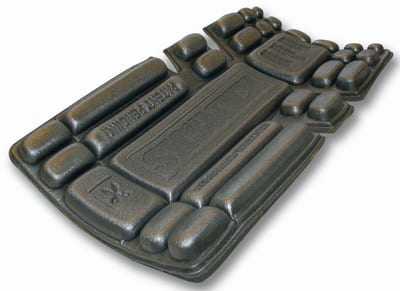 Kansas 121633 Knee Pads - one size, grey