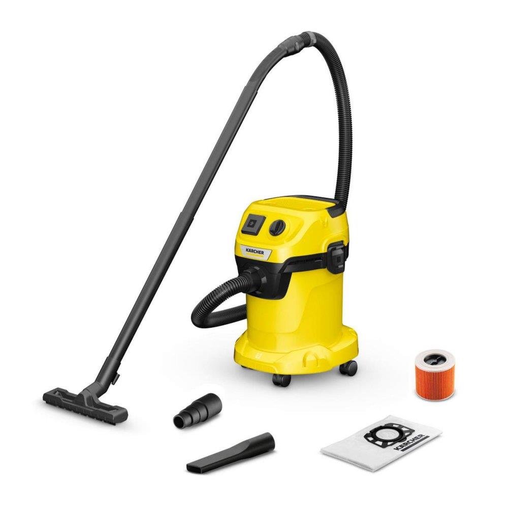 Kärcher WD 3P Wet/Dry Vacuum Cleaner - 1000W