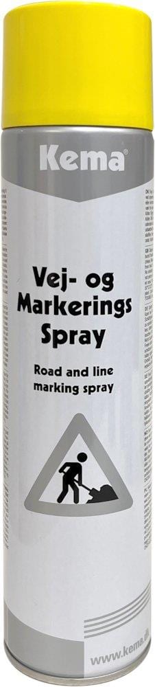 Kema Yellow Marking Spray Paint 600 ml Aerosol