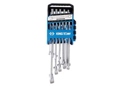 King Tony 12D12MRS Combination Wrench Set - 8-22 mm, 12PCS
