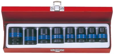 King Tony 4408MP Power Sockets in Set 6KT. 10-24 mm - 1/2", 8PCS