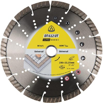 Klingspor DT612UT Supra Diamond Blade