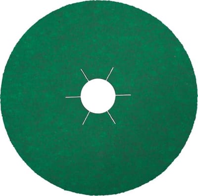 Klingspor FS966 Fiber Disc - 180mm, 60, Stainless steel, 22mm, Centre hole, Angle grinder, Ceramic