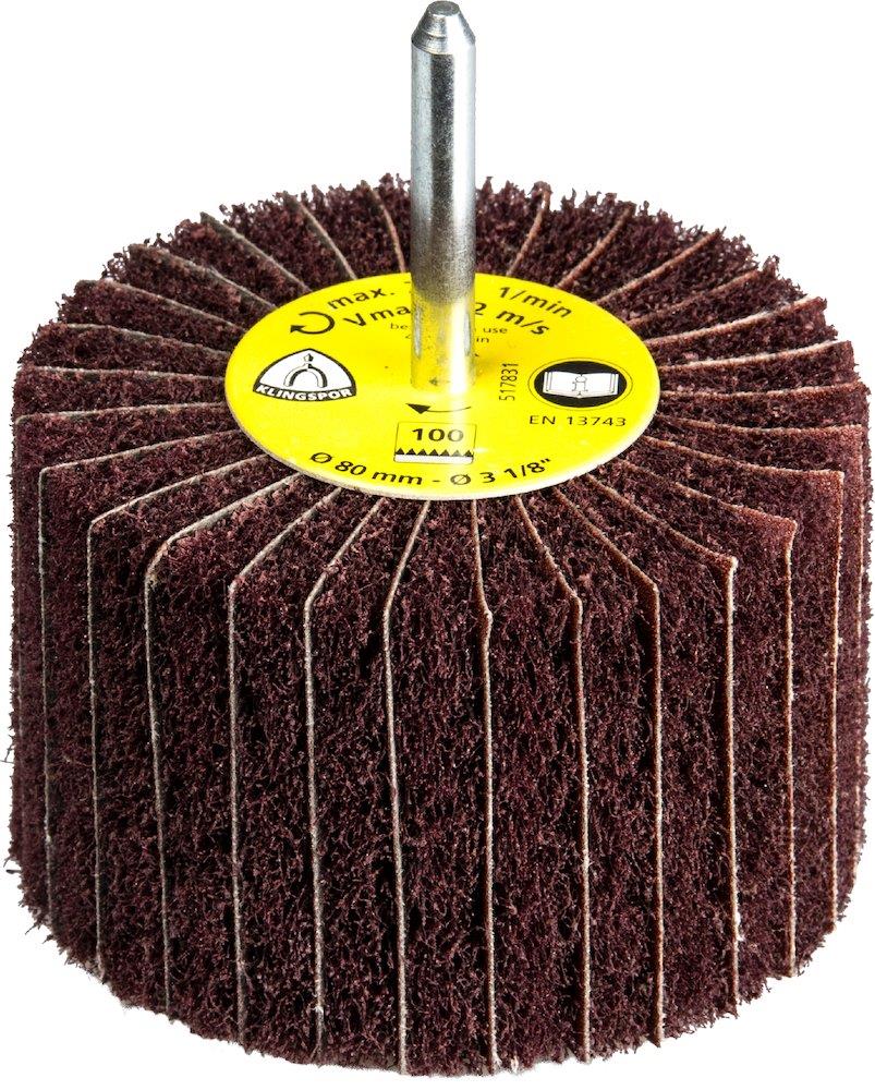 Klingspor NSC600 Sanding Fan - 60mm, 30mm, 100, Korund, Metal, Stainless steel, plastic