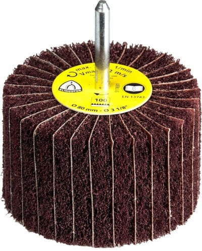 Klingspor NSC600 Sanding Fan - 60mm, 30mm, 100, Korund, Metal, Stainless steel, plastic