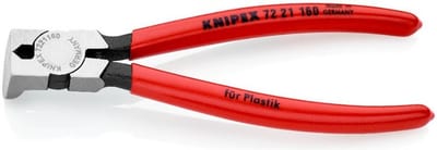Knipex 7221 End Cutting Pliers polished - 160mm