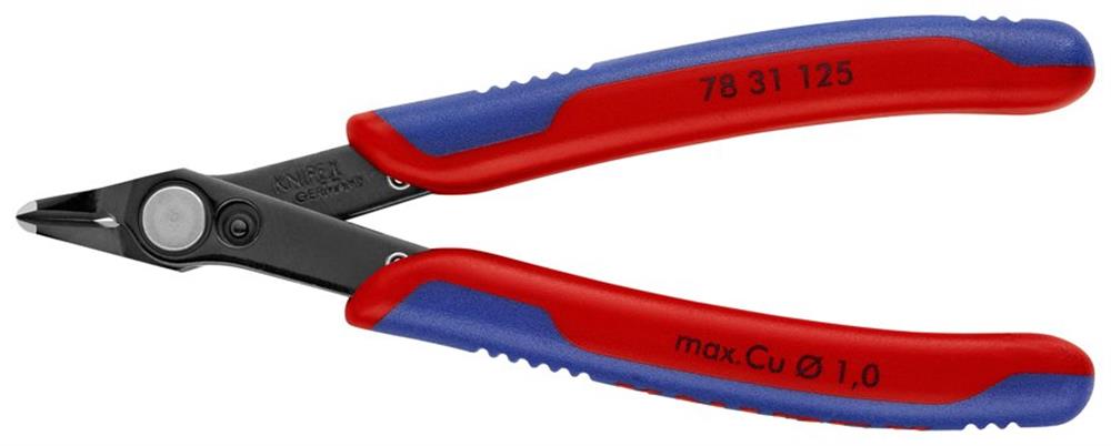 Knipex 78 31 125 Electronic Super Knips, Burnished, 125 mm