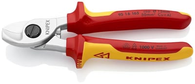 Knipex 9516 Cable Cutter VDE 1000 Volt - 15mm, 165mm, 50 mm²