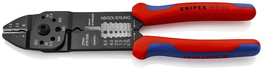 Knipex 9721 Crimping Pliers - 0,5 - 6 mm²
