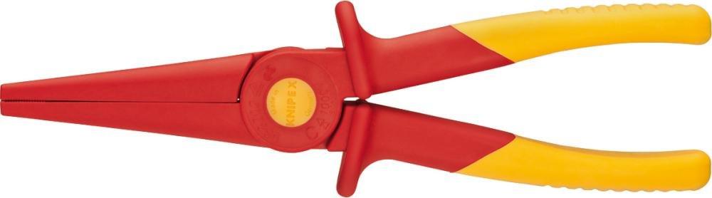 Knipex 9862 Flat Nose Pliers plastic VDE 1000 Volt - 220mm