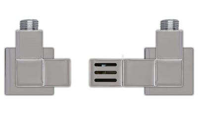 Kriss 4K2 Plus Valve set with room thermostat angled flow to right - 1/2"