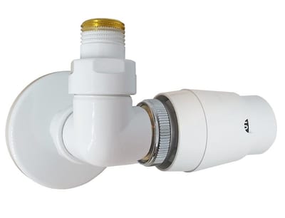 Kriss Corner Valve set with check valve angular flow right - 1/2"