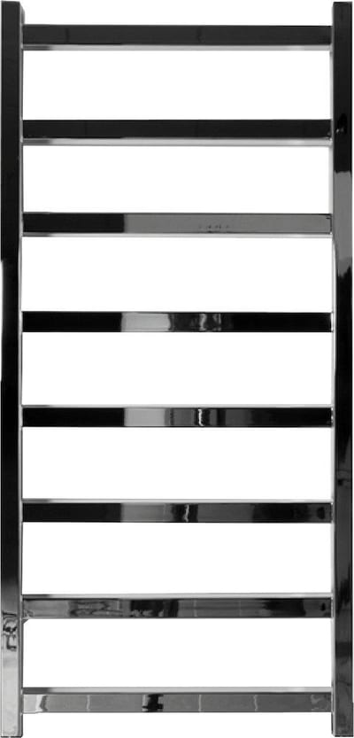 Kriss Manisa Towel Warmer 500 x 1000 mm Chrome-plated Square-Pipe, 8 pipes