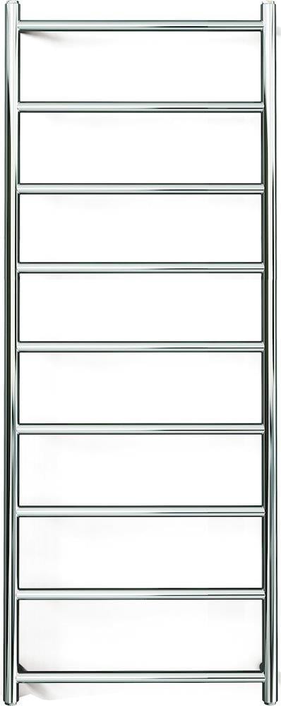 Kriss Polaris Towel Warmer 500 x 1250 mm Chrome-Plated Flat Horizontal Round Tubes PO12550C