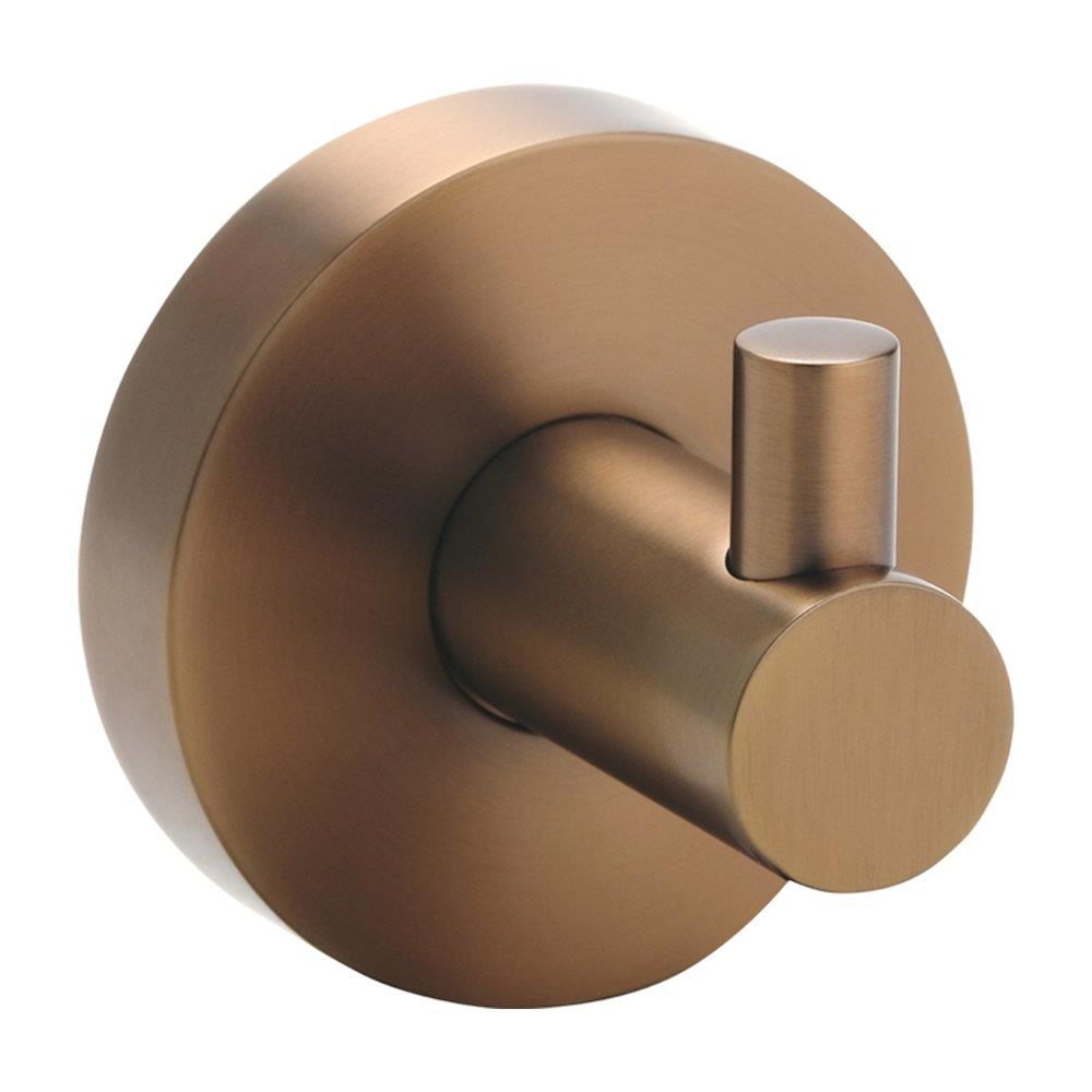 Kriss Simple Towel hook - brass, 1PCS, 1PCS, PVD, 50mm 10380615