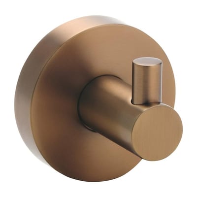 Kriss Simple Towel hook - brass, 1PCS, 1PCS, PVD, 50mm 10380615