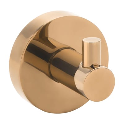 Kriss Simple Towel hook - brass, 1PCS, 1PCS, PVD, 50mm 10380618