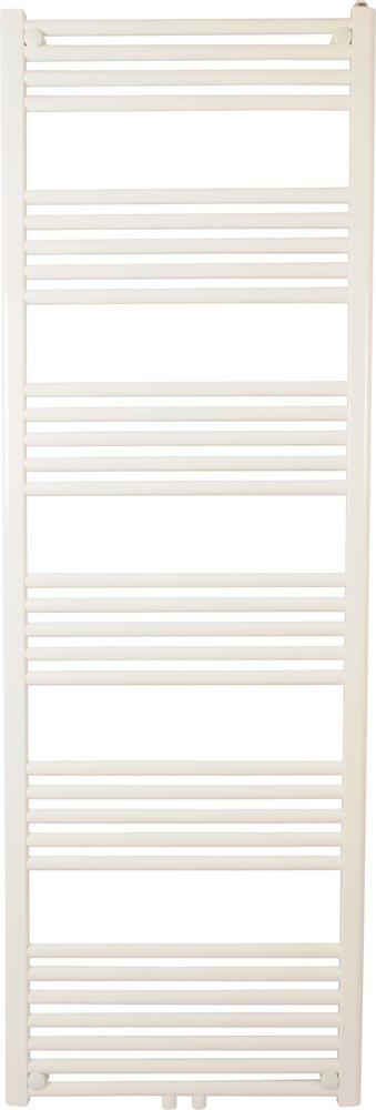 Kriss Space Light Towel Warmer White - 600 × 1800 mm, Flat Horizontal, 31 Round Pipes