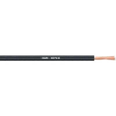 Lapp PVT 70 - H07V-K Mounting wire - 1X1,5MM2, black, PVC