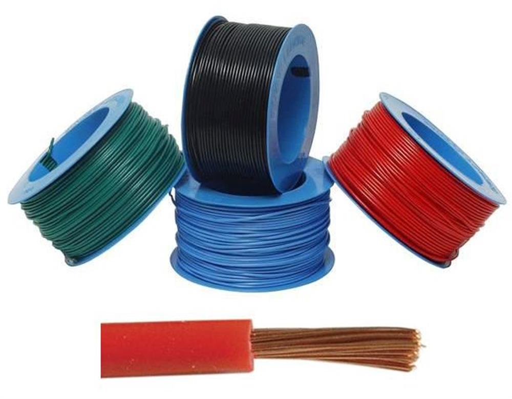 Lapp PVT 90 - H05V2-K Mounting wire - 1X1,0MM2, white, PVC