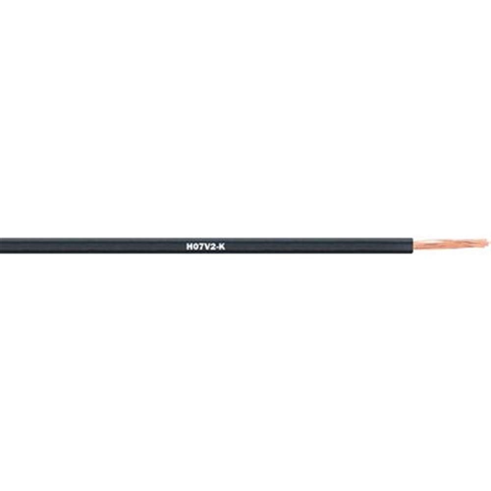 Lapp PVT 90 - H07V2-K Mounting wire - 1X10MM2, black, PVC 4044776749066