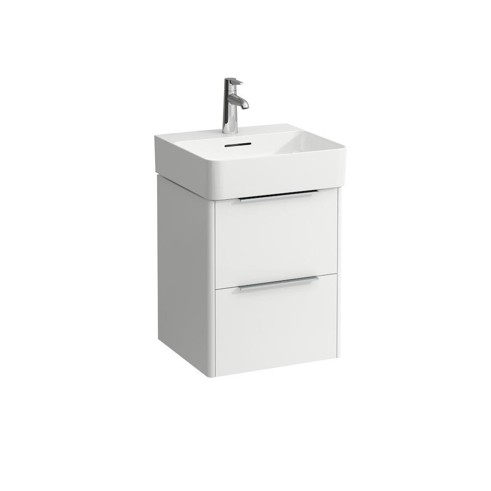 LAUFEN BASE Base cabinet, 433x515x391mm, white, 2 drawers