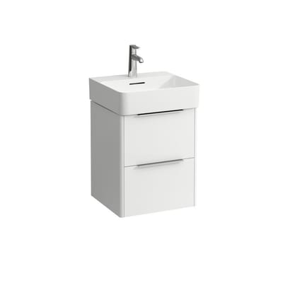 LAUFEN BASE Base cabinet, 433x515x391mm, white, 2 drawers
