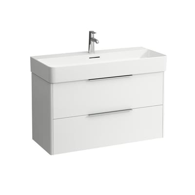 LAUFEN BASE Base cabinet - 515mm, 930mm, 391mm, white, 2 drawers, Yes