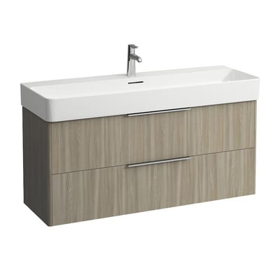 LAUFEN BASE Base cabinet light elm - 530mm, 1180mm, 390mm, elm, 2 drawers