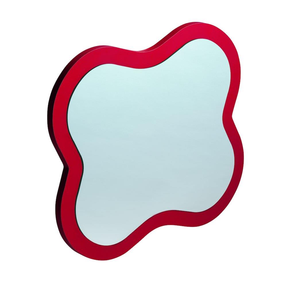 LAUFEN FLORAKIDS Mirror - 383mm, 435mm, 21mm, red, Blomst, No