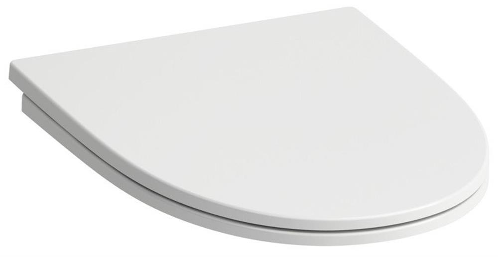 LAUFEN KOMPAS Toilet seat - Yes, white, without soft close, Quick release