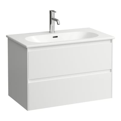 LAUFEN LUA Furniture Package - foil, 600x527x455 mm, matt white, unassembled, 1 basin