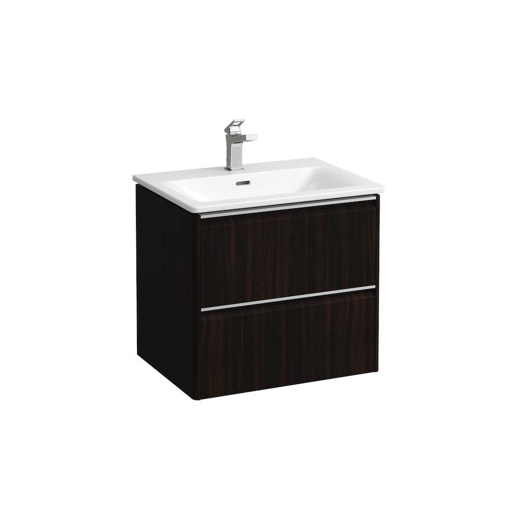 LAUFEN PALACE Furniture package dark elm, 600x545x450mm, 2 drawers