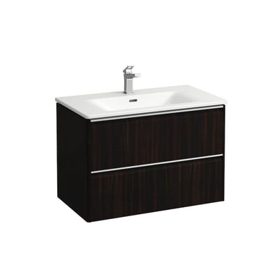 LAUFEN PALACE Furniture Package Dark Elm - Foil, 800x545x450mm, Assembled, 2 Drawers