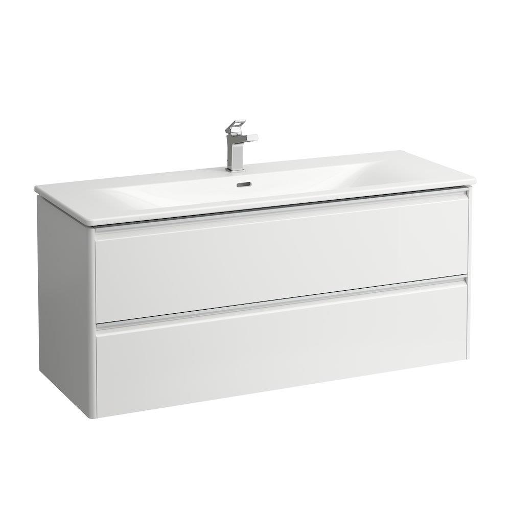 LAUFEN PALACE Furniture package - foil, 1200x545x450mm, white, 2 drawers, 1 basin