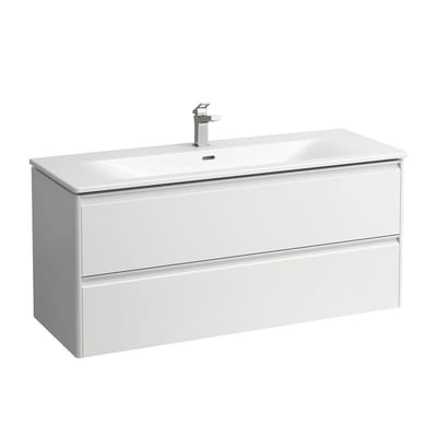 LAUFEN PALACE Furniture package - foil, 1200x545x450mm, white, 2 drawers, 1 basin
