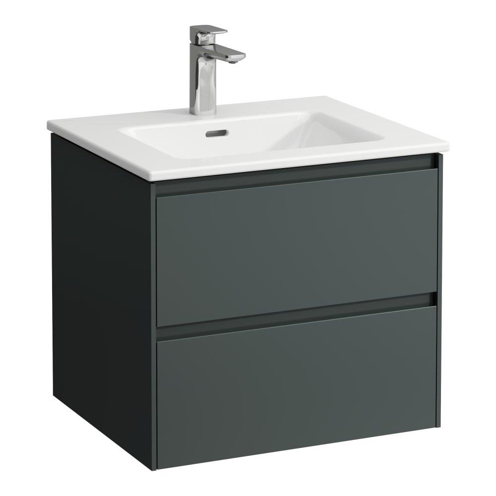 LAUFEN PRO X Furniture package traffic grey, 600x500x535mm, 2 drawers