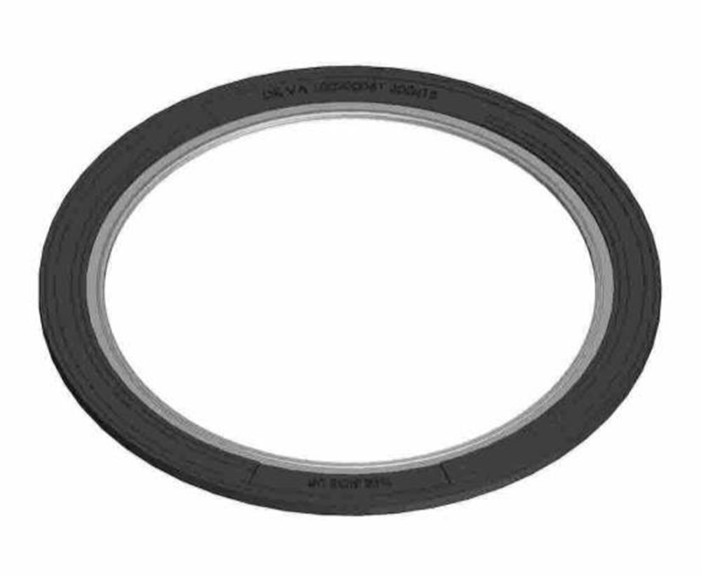 Lauridsen Top Ring/Asphalt Stop with seal recycled plastic - 600mm, 15mm, without rebate