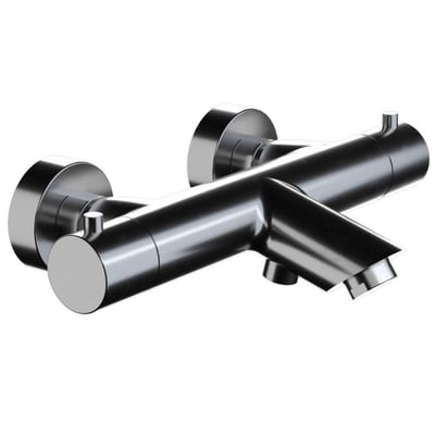 Lavabo Argo Bath and Shower Thermostat - chrome-plated, 2 handles, spout included, water-saving