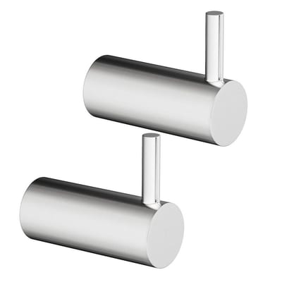 Lavabo Luna Towel hook - brass, 2PCS, 1PCS, Chrome-plated, 85mm