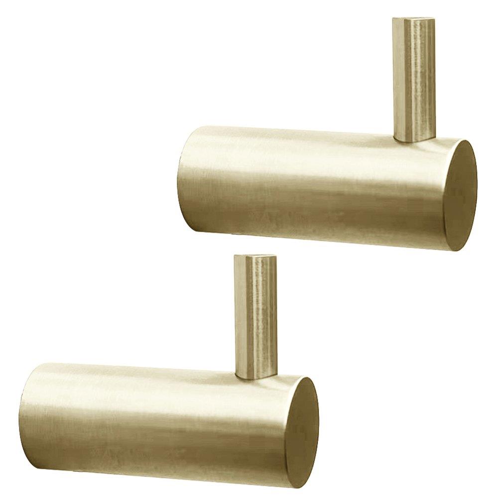 Lavabo Luna Towel hook - Stainless steel, 2PCS, 1PCS, brass, 85mm