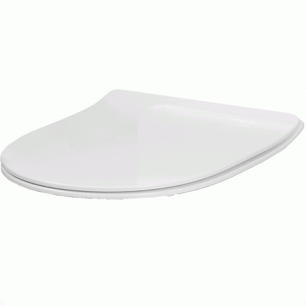 Lavabo Studio Toilet Seat, slim model, white, soft-close, lift-off