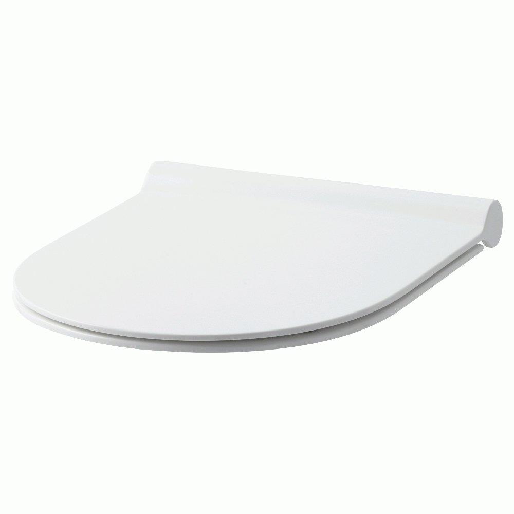 Lavabo Studio Toilet seat slim model - Yes, white, Soft close, Lift off 5711402800017