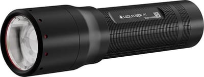 Ledlenser P7 lommelygte - 4XAAA, Battery, 650/300/40LM, No