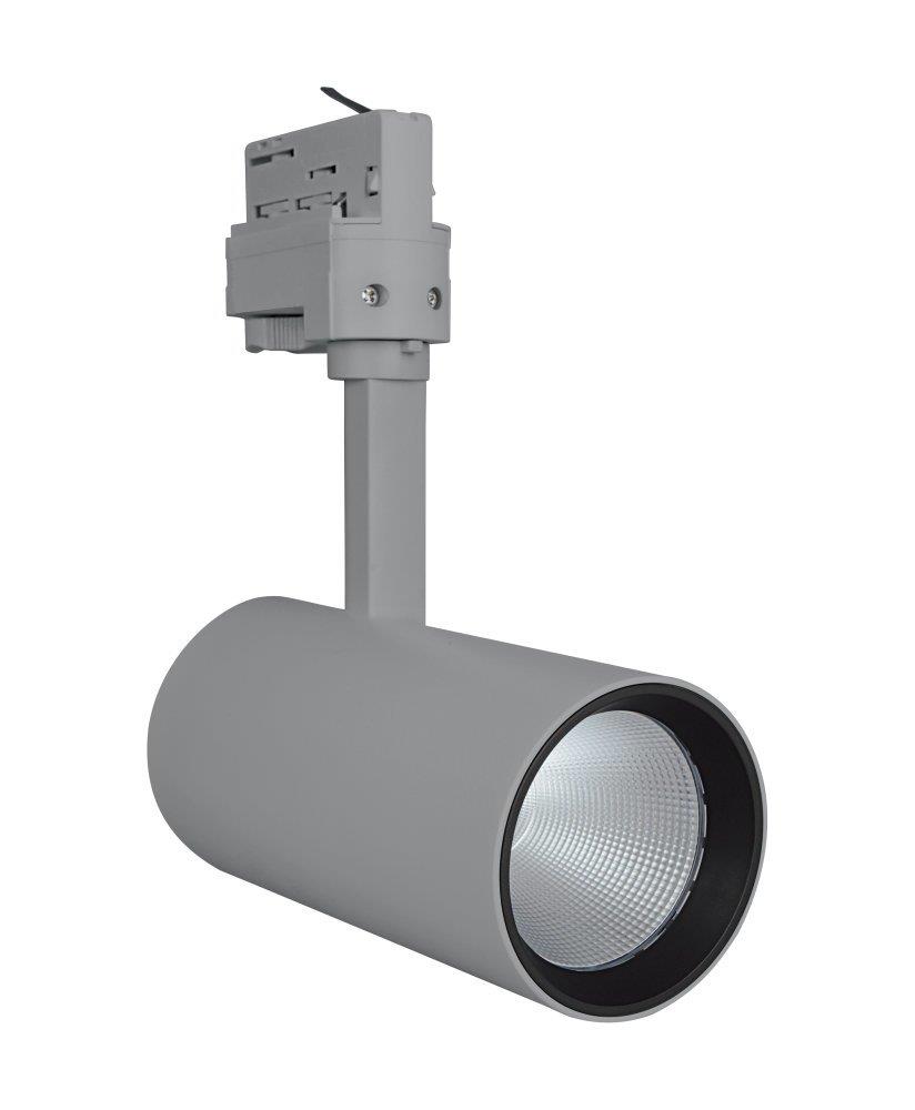 Ledvance Tracklight D75 LED Track Spot - 25W, 230V, 3, 940 - Neutral white, grey