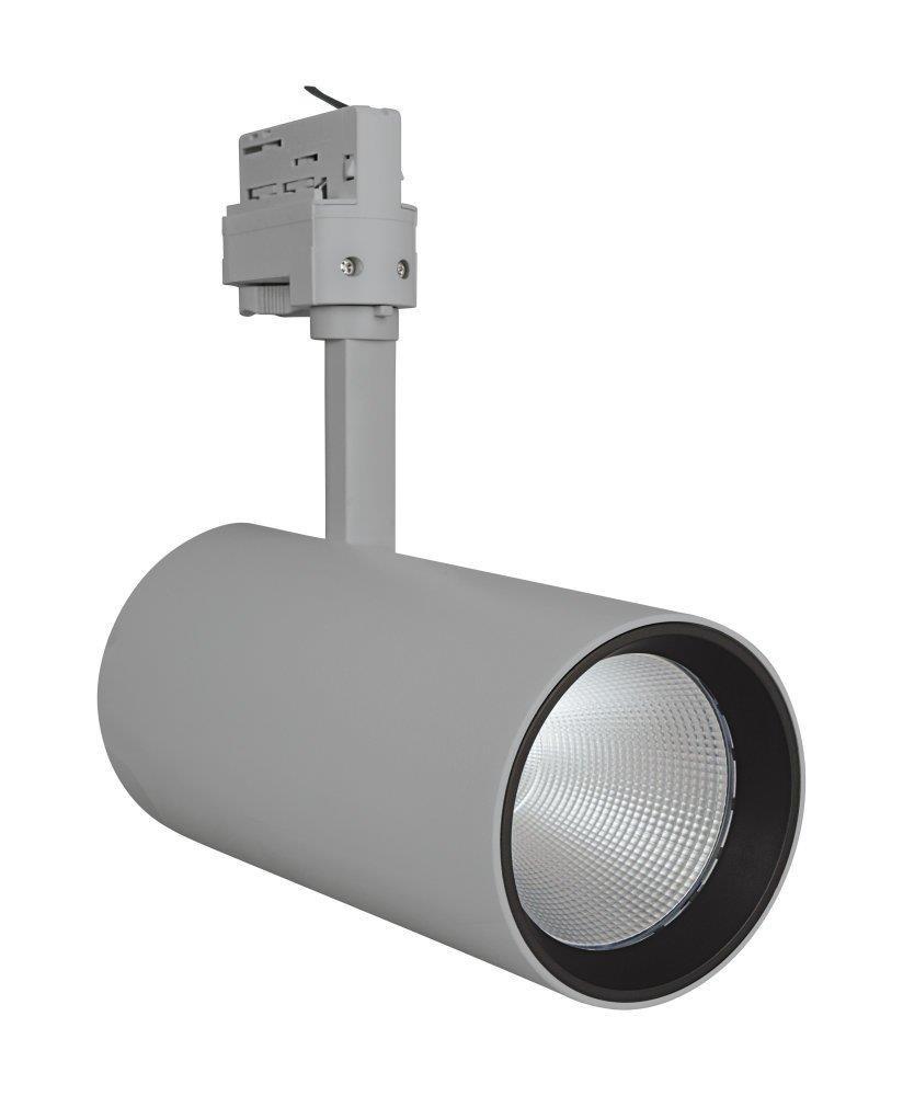 Ledvance Tracklight D95 LED Track Spot - 55W, 230V, 3, 930 - Warm white, grey