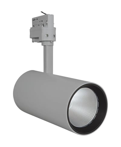 Ledvance Tracklight D95 LED Track Spot - 55W, 230V, 3, 930 - Warm white, grey